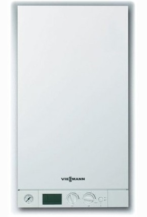 Viessmann Vitopend 100-W WH1D274, мощность 24,8 кВт, отапливаемая площадь 248 м2, 1-контурный, турбо.