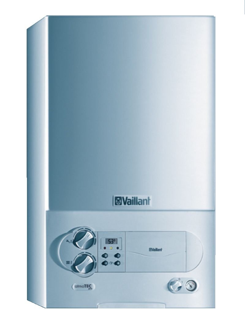 VAILLANT atmoTEC PLUS VUW 240-5, мощность 24 кВт, отапливаемая площадь 240 м2, 2-контурный, атмосферный.